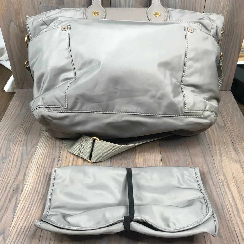 Marc by Marc Jacobs Taupe Nylon Baby Bag